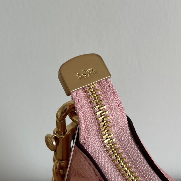 Authentic COACH CAL51 TERI pink shoulder bag. - Picture 10 of 14